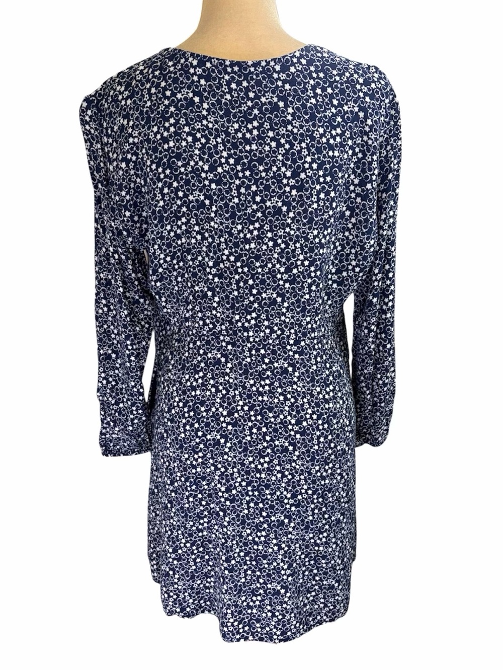 Boden V-Neck Mini Tea Dress 12P - Picture 3 of 12
